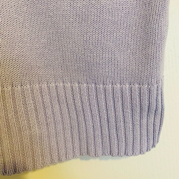 Forever 21 Purple Knit Crop Top - Picture 4 of 4